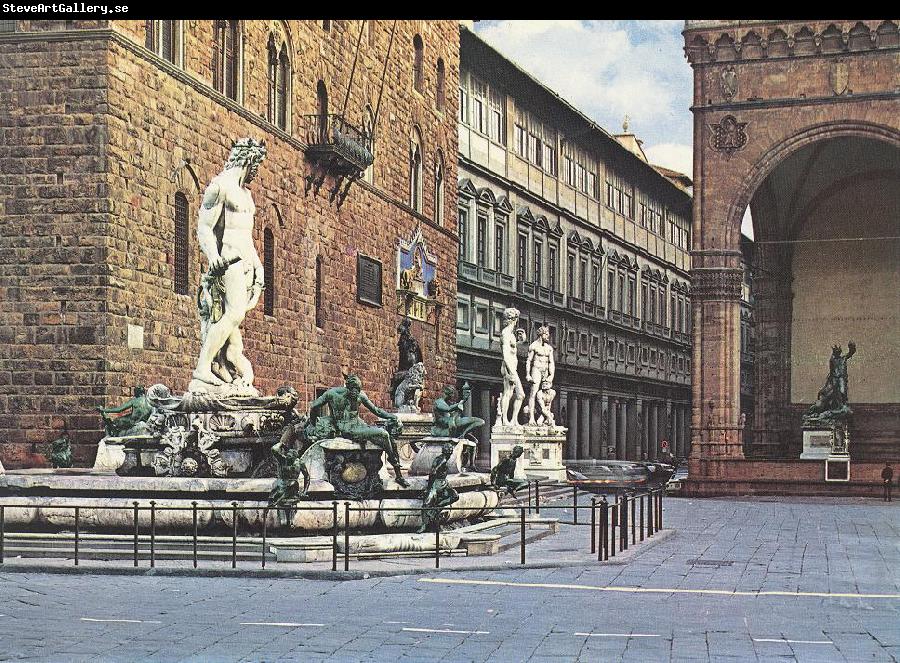 AMMANATI, Bartolomeo The Fountain of Neptune  lll